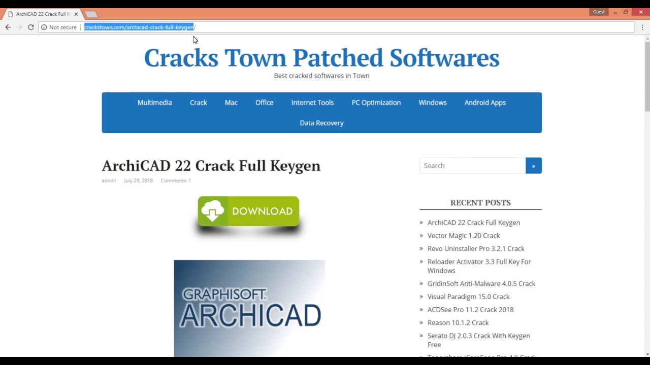 Archicad 22 Crack